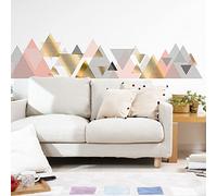 Stickers muraux - Décoration Chambre Salon - Autocollant Sticker Mural géant Montagnes scandinaves OURAL - 60x90cm