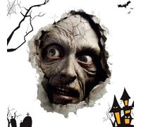Stickers muraux d'Halloween effrayants pour percer les