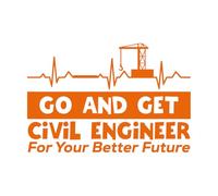 Stickers muraux en vinyle Allez chercher un ingénieur civil 50.4x75.3cm N'abîme pas le mur Orange