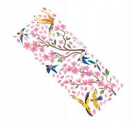 Stickers Muraux Fleurs Et Oiseaux Amovible Diy