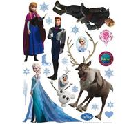 Stickers muraux - FROZEN - Reine des Neiges - 85x65cm - 6 grands stickers - Décoration enfantine