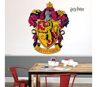 Stickers muraux Harry Potter - Décalcomanie murale du blason de Gryffondor Art du monde des sorciers (90cm Hauteur x 70cm Largeur)