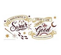 Stickers Muraux Harry Potter - Moyens Et Grands Serment Du Maraudeur