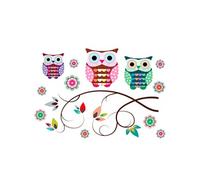 Stickers Muraux Hiboux