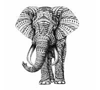 Stickers Muraux Les Éléphants Autocollant Mural Sticker Mural Pour Chambre Salon Mur,Autocollant Decoratif Mural, Chambre Enfants Bébé Pépinière,Decoration Chambre Adulte