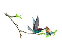 SUD TRADING Stickers Muraux - Oiseaux sur une branche - Hauteur 18 cm - Largeur 68 cm