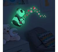 Stickers Muraux Panda Autocollant Mural Sticker Mural Pour Chambre Salon Mur,Autocollant Decoratif Mural, Chambre Enfants Bébé Pépinière,Decoration Chambre Adulte