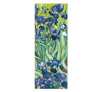Stickers Muraux Porte Chambre 3d, autocollant mural pour chambre à coucher, décoration d'intérieur, imperméable, amovible en vinyle de qualité supérieure, peinture à l'huile iris par Van Gogh