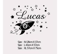Stickers Muraux Prenom Personnalisé,Sticker Mural Personnalisé,Stickers Personnalisable Prenom,Stickers Muraux Enfants Garcon,Lettre Decorative Murale (Style 2,M)
