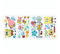 Stickers muraux - ROOM MATES - Bob l'éponge - Vinyle - 45 pièces - Multicolore
