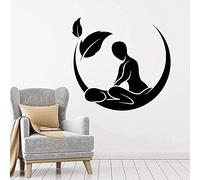 Stickers Muraux Stickers Art Décoratif Salon De Massage Spa Beauté Portes Et Fenêtres Intérieures Vinyle Art Étanche 42X44Cm