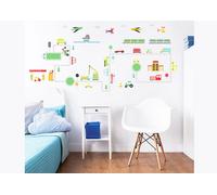 Stickers Muraux Transport