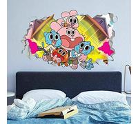 Stickers murauxLe monde incroyable de Gumball Stickers muraux personnalisés Stickers muraux 3D Art