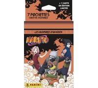 Stickers Naruto Blister 7 Pochettes + 1 Carte Édition Limitée