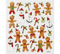 Stickers Noël Creativ Company - Pain d'épices - 30 pcs