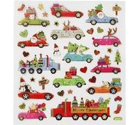 Stickers Noël Creativ Company - Voiture et Noël - 34 pcs G