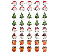 Stickers Noël Epoxy 1 X 1,5 Cm 40 Pièces