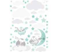 Stickers oiseaux dormeurs à chaque instants