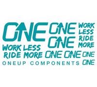 Stickers oneup decal kit turquoise