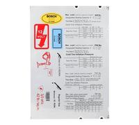 Stickers origine pour VW Coccinelle 68 ->79