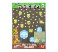 Stickers - Paladone - 13746 - 200 étoiles phosphorescentes - Décoration murale - Minecraft