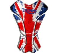 Stickers paraserbatoio tankpad résine effet 3d - adesivi-sticker 3d Compatible, Triumph anglais 1,
