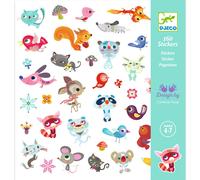 Djeco Stickers DJ08842 – Pochette 160 Petits amis (4/8 ans)