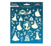Stickers phosphorescents GLOBAL GIFT Classy 211 700 - Princesse