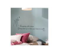 Stickers phrase - Disney - Bambi - 50x70cm - Repositionnables - Décoration murale