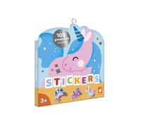 Stickers - Pochette 100 Gommettes - Thème Licornes - Dès 3 Ans et + - Loisir Créatif Enfant