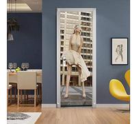 Stickers Porte 3D Femme Star Européenne 77 X 200 Cm -Adhésif Mural Décoration De La Maison Art Decal Chambre Salon Affiche Amovible Stickers Porte - Photos De Porte - Peintures Murales De Porte