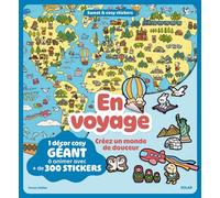 STICKERS POSTER COSY En voyage ! - Lili Hsu - Solar - broché - Livre-jeu