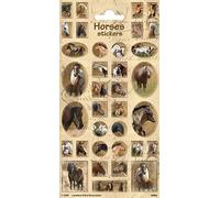 Stickers pour enfants * Animaux mignons *comme petit cadeau, cadeau ou jeu | chiens, chats, chevaux, animaux de zoo, alpaga, licorne | autocollants anniversaire d'enfant (chevaux 3, 37 mini