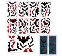 Stickers Pour Fenêtre Halloween Décalcomanies Statiques Miroir Taches De