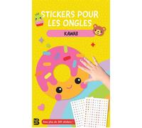 Stickers pour les ongles: Kawaii - Collectif - Le Ballon Eds - broché - Document jeunesse
