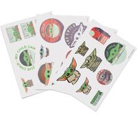 Stickers Pour Ordinateur Portable, Smartphone, Tablette, Console, The Mandalorian, Lot De 28 Autocollants[ORD622349]