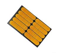 Stickers pour rétro Réfléchissants Application pour Facile Rapide | Homologation française, PVC pour durable, visibilité nocturne maximale, protection routière essentielle