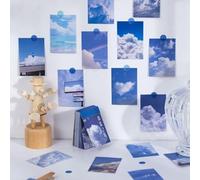 Stickers pour Scrapbooking, Kit d'autocollants, Autocollants floraux transparents en PET pour Scrapbooking