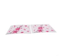 Stickers pour voiture Fleurs Résistant Intempéries 2pcs Stickers