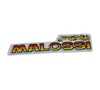 'Stickers "" Powered by MALOSSI "Taille : L 85 mm, B 20 mm 1 pièce