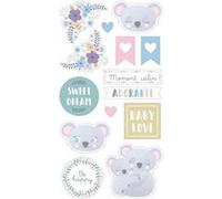 Stickers Puffies - My Little Baby - 14 motifs Multicolore G