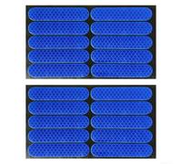 Stickers Réfléchissants Casque Vélo Haute Visibilité(blue)