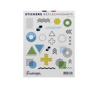 Stickers Réfléchissants Classe 1, Visible à 100m - Pour Vélo et Trottinette, Casque - Memphis