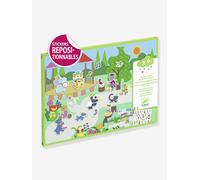 Stickers repositionnable Fanfare vert TU