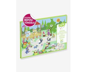 Stickers repositionnable Fanfare vert TU