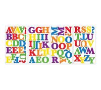 Stickers Repositionnables, Alphabet Multicolore