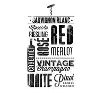 Stickers Repositionnables Amateurs de Vins