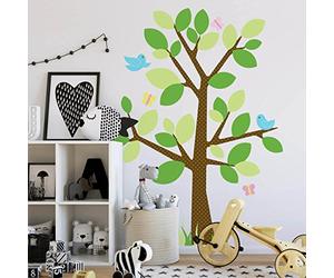 Stickers Repositionnables, Arbre Géant Printanier