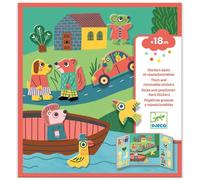 Djeco Gommettes Les animaux
