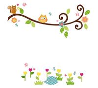 Stickers Repositionnables, Branche Magique et Ses Animaux
